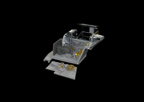 Eduard - Bf 109G-2 cockpit PRINT 1/72