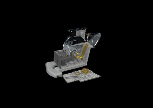 Eduard - Bf 109G-4 cockpit PRINT 1/72