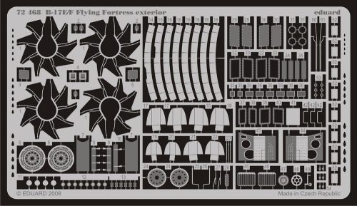 Eduard - B-17E/F Flying Fortress exterior for Academy