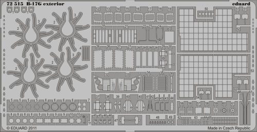 Eduard - B-17G exterior for Revell