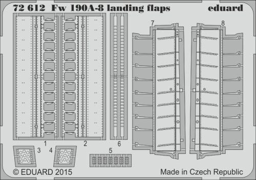 Eduard - Fw 190A-8 landing flaps for Eduard