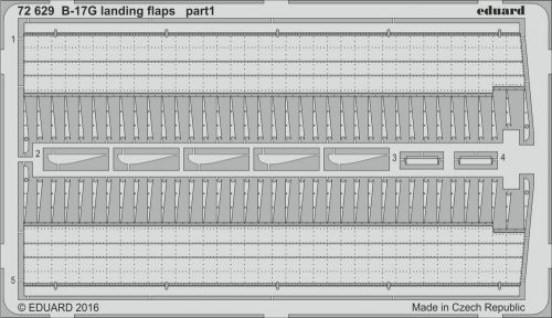 Eduard - B-17G landing flaps for Airfix