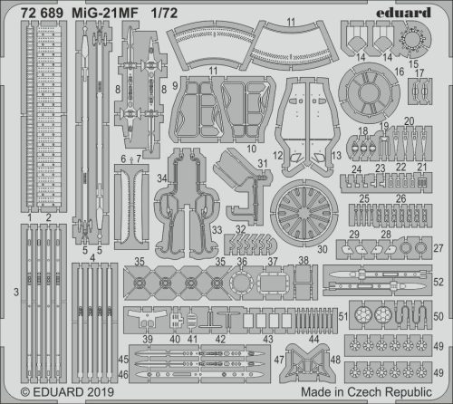 Eduard - MiG-21MF for Eduard