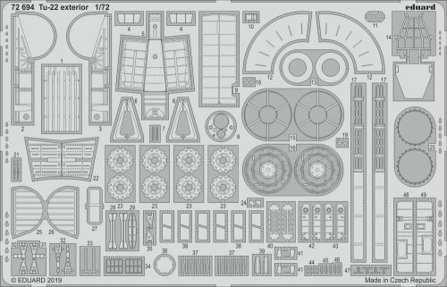 Eduard - Tu-22 exterior for Trumpeter