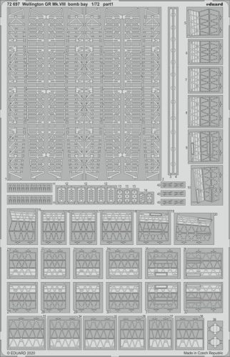 Eduard - Wellington GR Mk.VIII bomb bay for Airfix