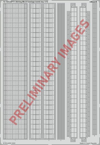 Eduard - Stirling Mk.III fuselage bomb bay