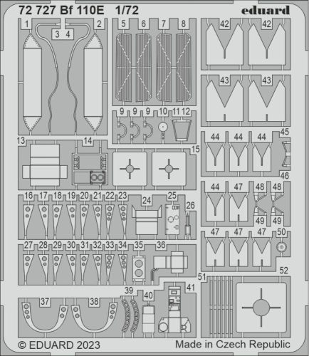 Eduard - Bf 110E 1/72 for EDUARD