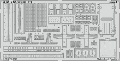 Eduard - C-130J exterior 1/72 ZVEZDA