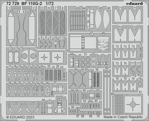 Eduard - Bf 110G-2 1/72 EDUARD