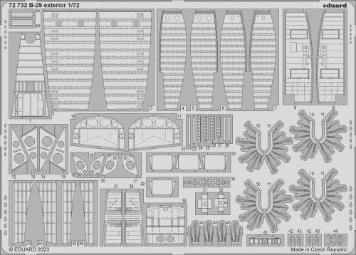 Eduard - B-29 exterior 1/72 HOBBY 2000 / ACADEMY