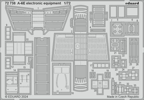 Eduard - A-6E electronic equipment