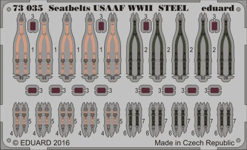 Eduard - Seatbelts USAAF WWII STEEL