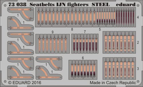 Eduard - Seatbelts IJN fighters STEEL