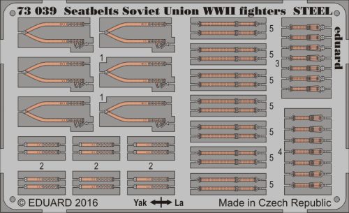 Eduard - Seatbelts Soviet Union WWII fightersSTEE