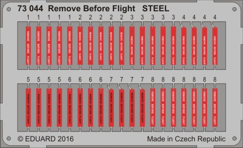 Eduard - Remove Before Flight STEEL