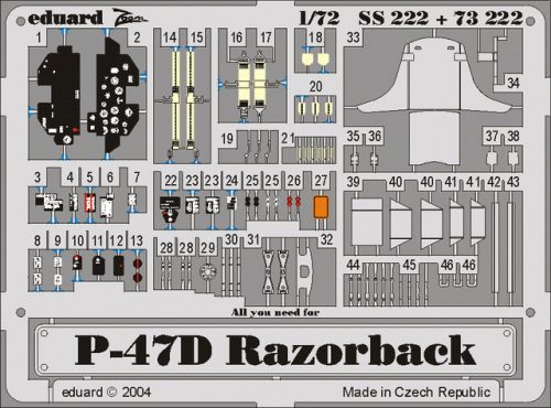 Eduard - P-47D Razorback