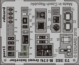 Eduard - B-17G front interior for Revell