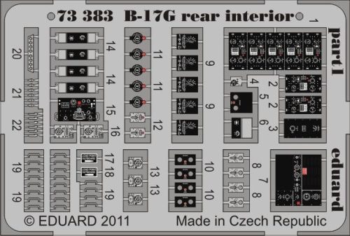 Eduard - B-17G rear interior for Revell