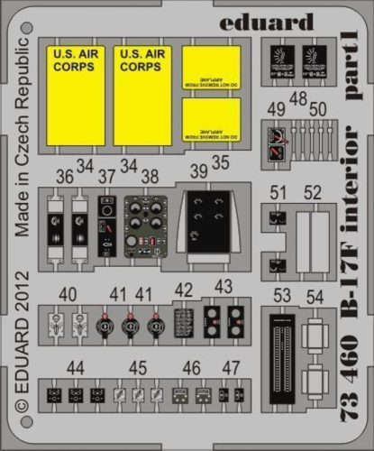 Eduard - B-17F interior S.A. for Revell