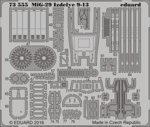 Eduard - MiG-29 Izdelye 9-13 for Zvezda