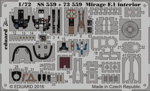 Eduard - Mirage F.1 for Special Hobby