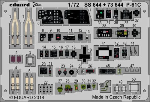 Eduard - P-61C interior for Hobby Boss