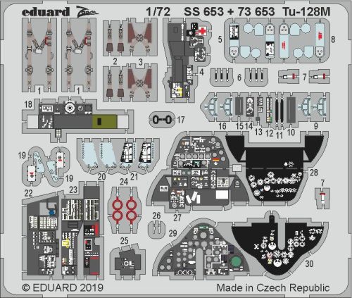 Eduard - Tu-128M for Trumpeter