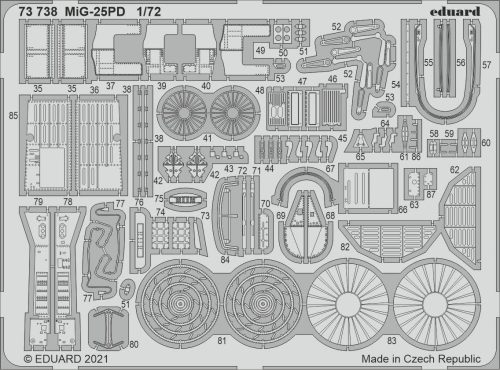 Eduard - MiG-25PD for ICM