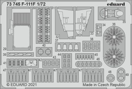 Eduard - F-111F 1/72 for HASEGAWA / HOBBY 2000