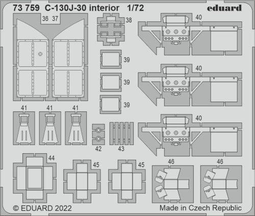 Eduard - C-130J-30 Interior For Zvezda