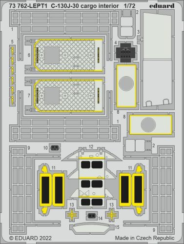 Eduard - C-130J-30 Cargo Interior For Zvezda