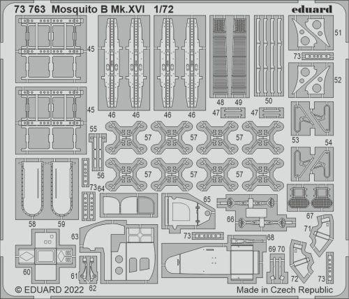 Eduard - Mosquito B Mk.Xvi For Airfix