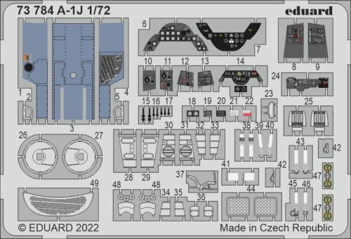 Eduard - A-1J for HASEGAWA / HOBBY 2000