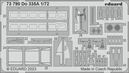 Eduard - Do 335A for HOBBY 2000 / DRAGON