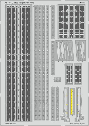 Eduard - C-130J cargo floor 1/72 ZVEZDA