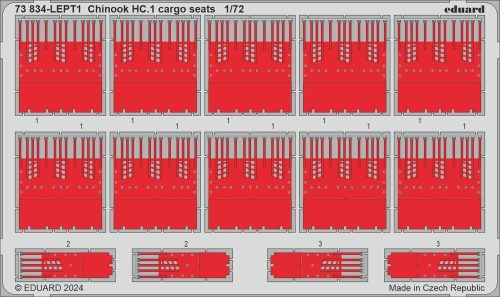 Eduard - Chinook HC.1 cargo seats  AIRFIX