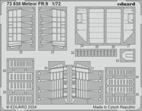 Eduard - Meteor FR.9  AIRFIX