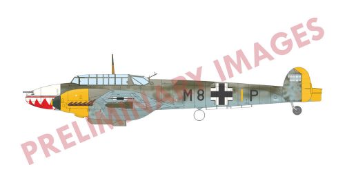 Eduard Plastic Kits - Bf 110E  Weekend edition