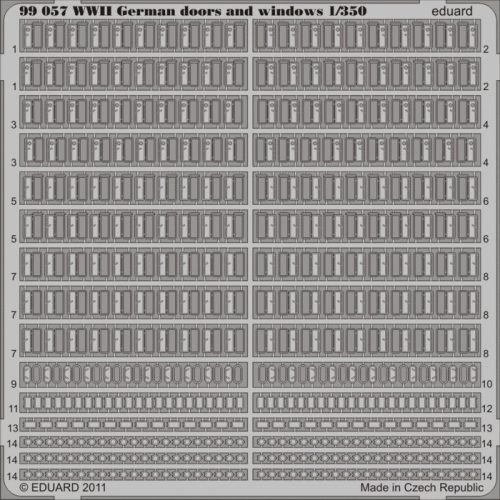 Eduard - WWII German doors and windows