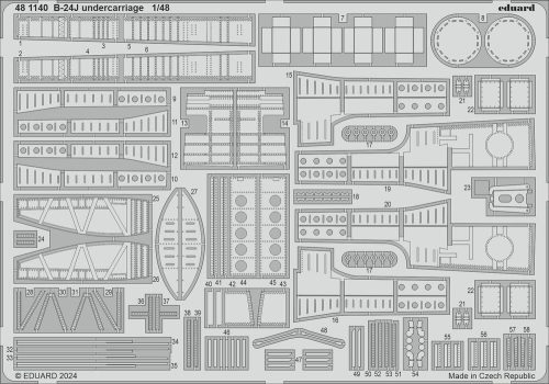 Eduard - B-24J PART II  HOBBY BOSS