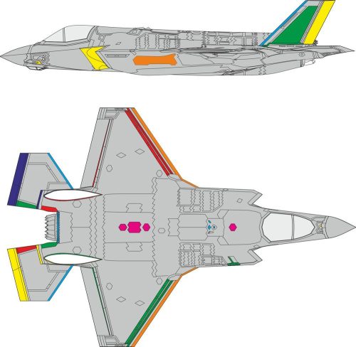 Eduard - F-35B RAM coating  TAMIYA