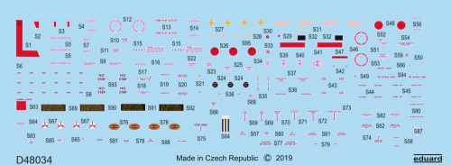Eduard - P-51D stencils for Eduard