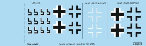 Eduard - Fw 190A-8 national insignia for Eduard