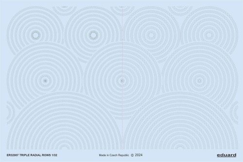 Eduard - Triple radial rows