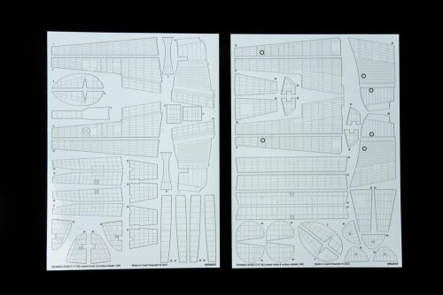 Eduard - P-38J raised rivets & surface details for TAMIYA