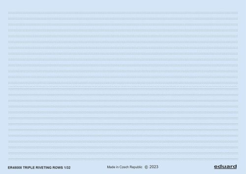 Eduard - Triple riveting rows 1/48