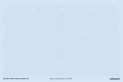 Eduard - Triple radial rows