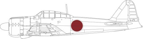 Eduard - A6M2 Model 21 national insignia 1/48 EDUARD