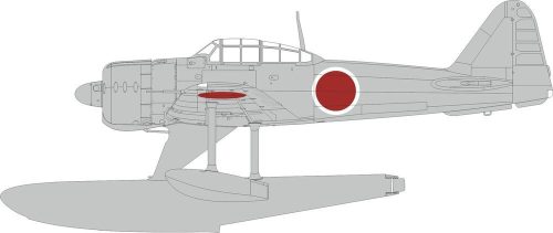 Eduard - A6M2-N Rufe national insignia 1/48 EDUARD