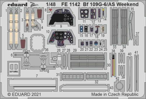 Eduard - Bf 109G-6/AS Weekend for Eduard